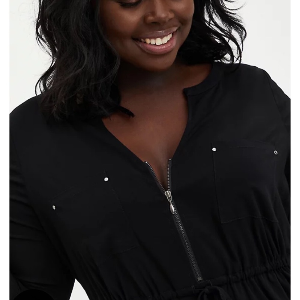 Torrid zipper dress